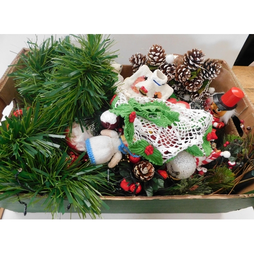 192 - Christmas decorations 
GREEN SALE - SPEND £1 - AVOID THE GROUND - no commission to pay