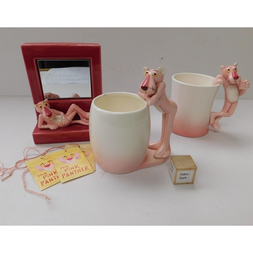 233 - Three - Pink Panther items/no damage