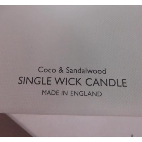 524 - New in box Molton Brown, single wick candle - Coco and Sandalwood