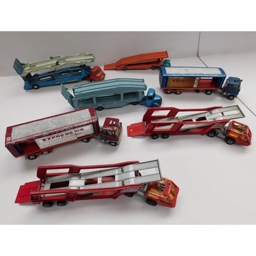 17 - Die cast/model vehicles - including Matchbox & Corgi