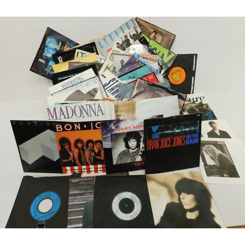 35 - 1980s & 90s era singles - including Madonna/Erasure/The Pretenders/Sting & The Style Council