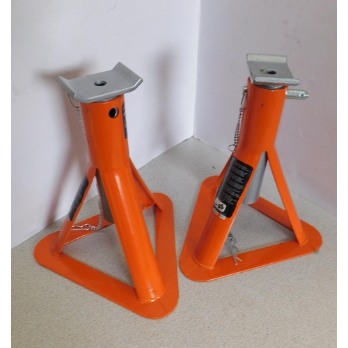 505 - Pair of axle stands - two ton