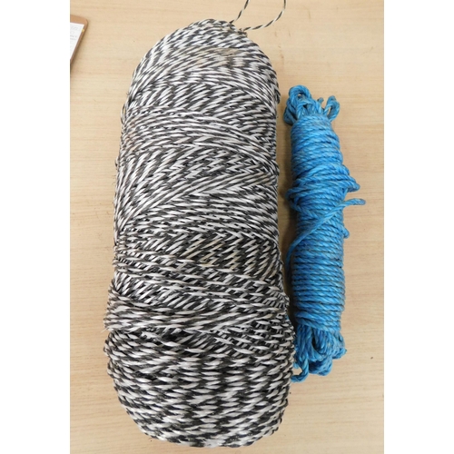 532 - Two rolls of rope