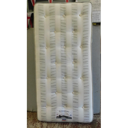 546 - Sleepeezee back-care select 800 single mattress - good condition