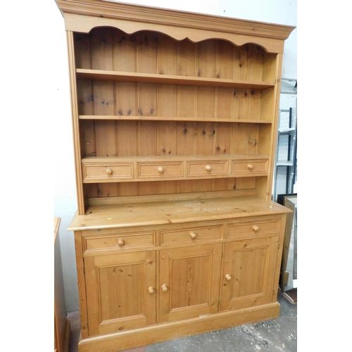 595 - Large Farmhouse display dresser