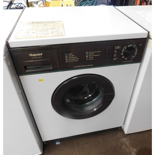 596 - Hotpoint washing machine W/O