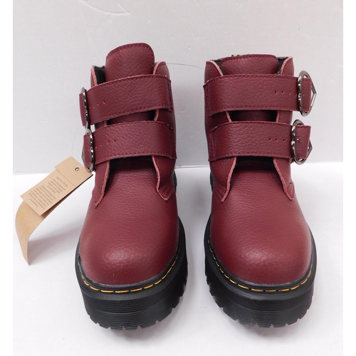 619 - Dr Martens boots - oxblood, new - size 6