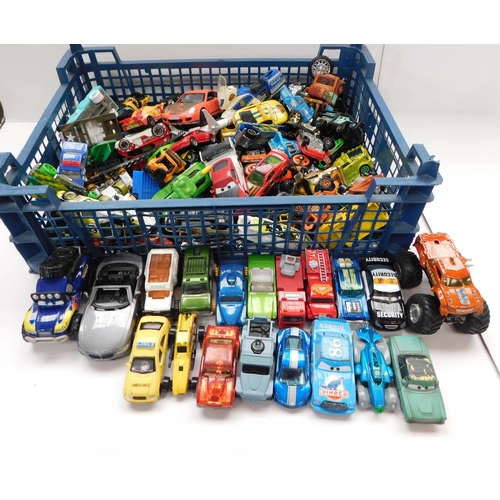 76 - Die cast/model vehicles - including Disney Cars