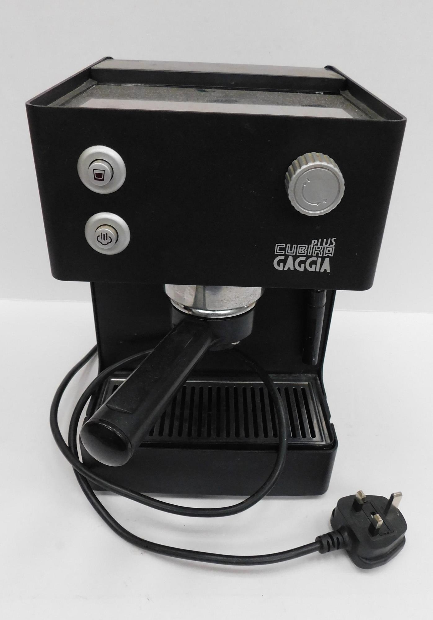 Gaggia Cubika Plus coffee machine W O GREEN SALE SPEND 1 AVOID THE GROUND no commission to