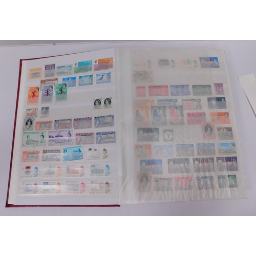 159 - Stamp stock book - containing/Commonwealth stamps