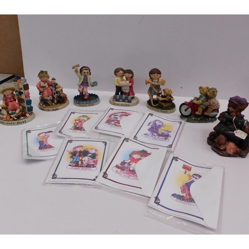 161 - Figures including - Zingle Berry