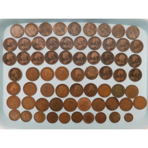 200 - Antique - copper coins/including Victorian era examples