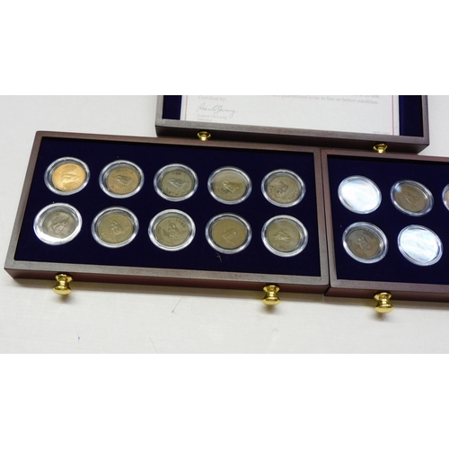 201 - Robin - Farthing coins & presentation case