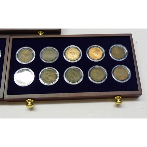 201 - Robin - Farthing coins & presentation case