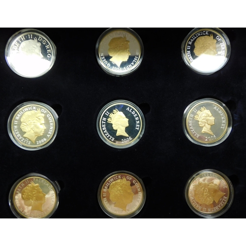 204 - The Royal Mint - 2006 Eightieth Birthday/Queen Elizabeth II - silver proof coin set