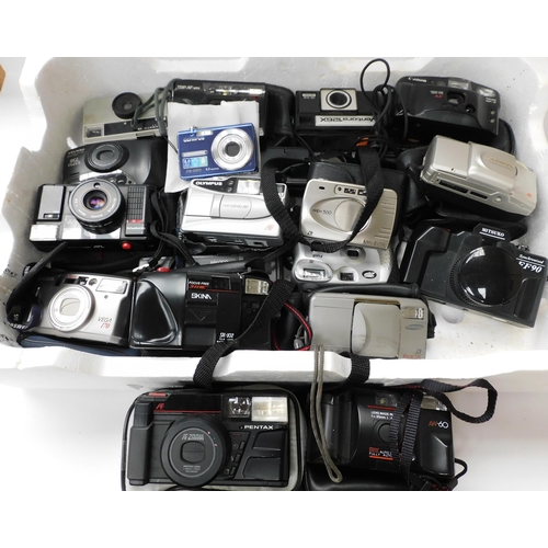 28 - Cameras/including - Canon/Olympus/Samsung & Minolta