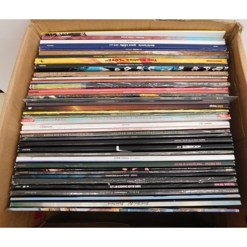 36 - Approximately/forty LPs - including The Arctic Monkeys/The Smiths & The Prodigy