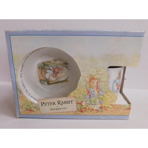 47 - Wedgwood/Peter Rabbit - breakfast gift set