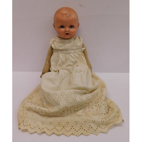 58 - Antique/German - Armano Marseille/bisque headed doll