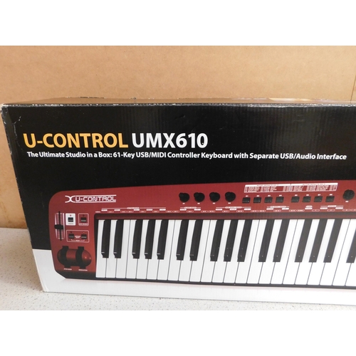 629 - Behringer music production keyboard W/O