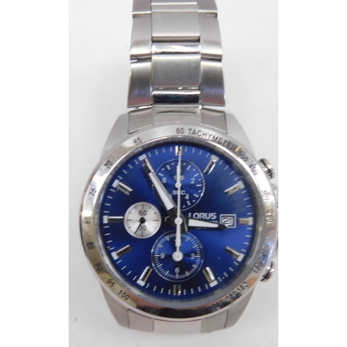 97 - Lorus - gentleman's/chronograph wristwatch