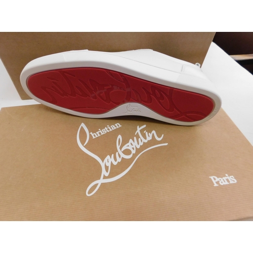 619 - Christian Louboutin Louis Junior flat calf - size 39.5, UK size 6