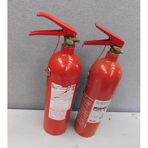 719 - Two fire extinguishers