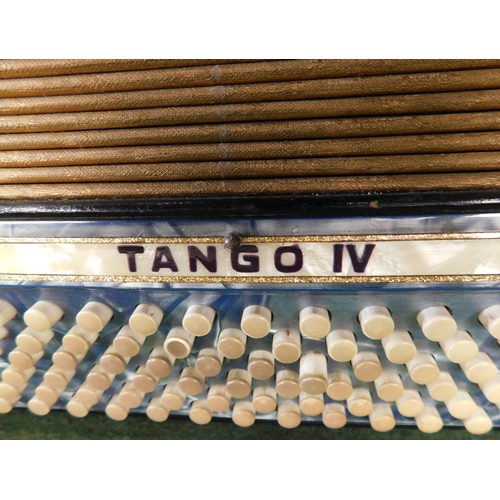 24 - Cased Hohner Tango IV accordion