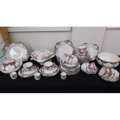 71 - Vintage Ducalware part dinner service b