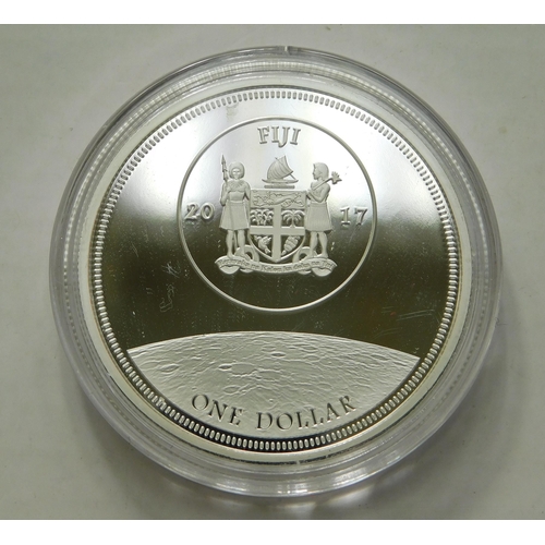 135 - 2017 - Fiji one dollar proof coin - Apollo II