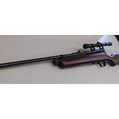 89 - Air rifle SMK 5.5mm with scope