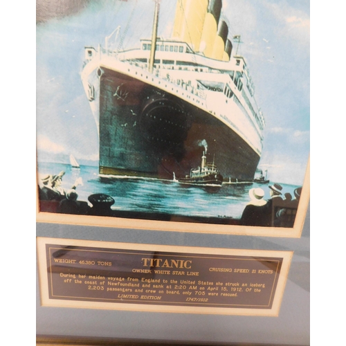 12 - Limited edition 'Titanic Collection' with COA