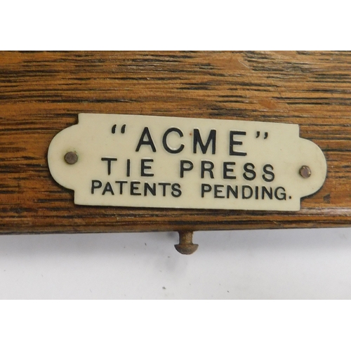 170 - Mixed treen - incl. ACME tie press