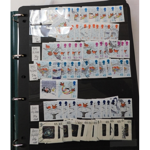 193 - Large quantity of stamps from 2000-2004 in Hagnar album