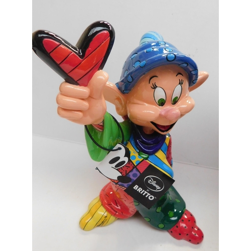 216 - Disney Britto Dopey figurine - in box, no damage