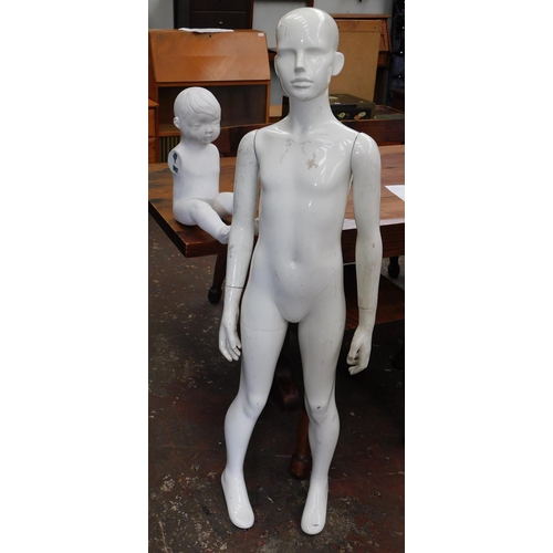 291 - Two Child sized mannequins