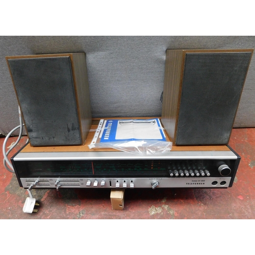 296 - Telefunken Hymnus hifi 5050 with speakers - 1973-75