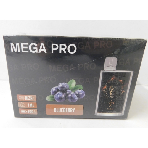 304 - Brand new and sealed Pro-Vapes 10pcs - Blueberry