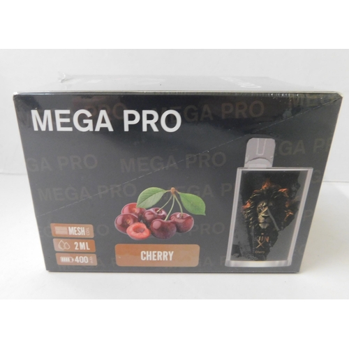 309 - Brand new and sealed Pro-Vapes 10pcs - Cherry