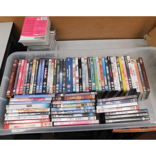 334 - Box of DVDs