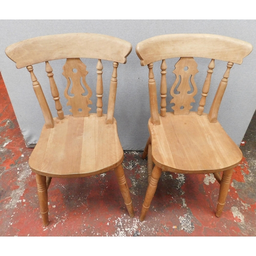 343 - Two kitchen chairs