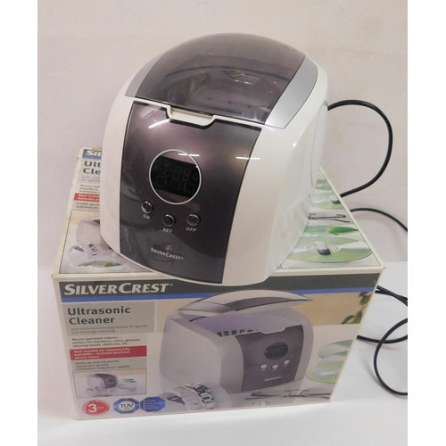 354 - Silver crest ultrasonic cleaner w/o