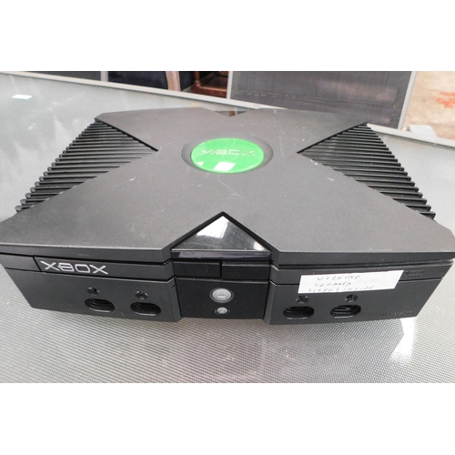 360 - Black Xbox W/O - no leads