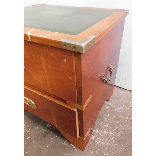 467 - Harrods Kennedy military campaign drawers - need attention