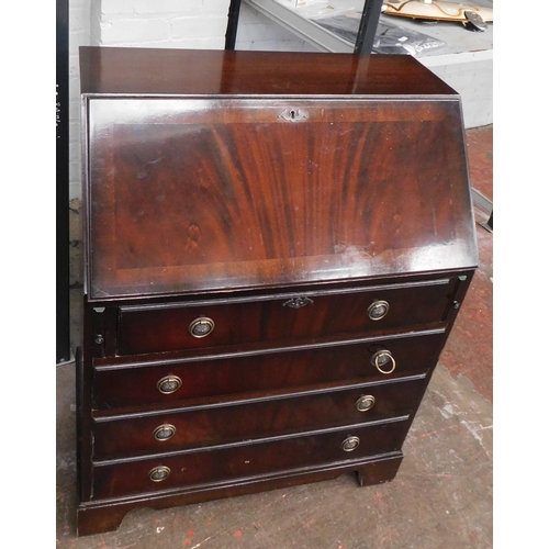 470 - Mahogany coloured writing bureau