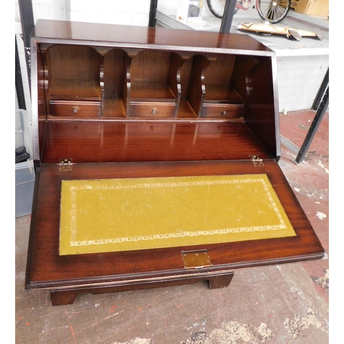 470 - Mahogany coloured writing bureau