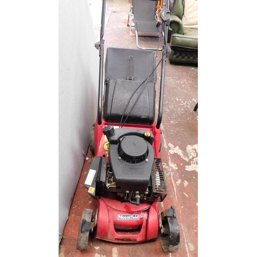 477 - Mountfield petrol lawnmower