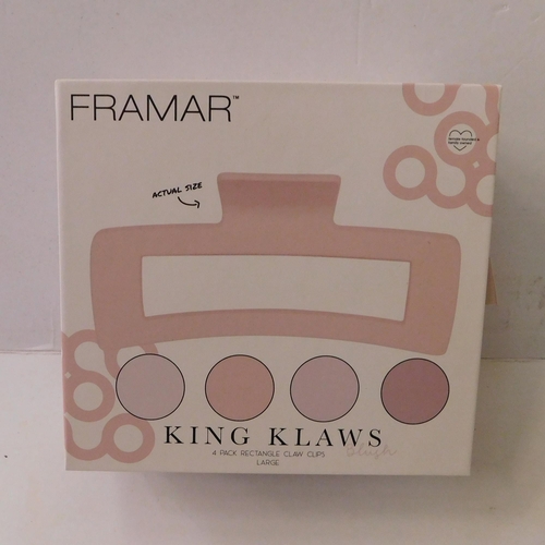 481 - New box of Framar claw clips