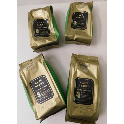 496 - Four bags of 227G Café Blend ground coffee - Betty's of Harrogate