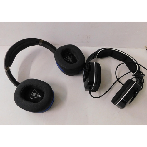 497 - Two gaming headsets W/O